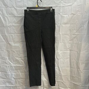 Hilary Radley Black and White Striped Pants size small